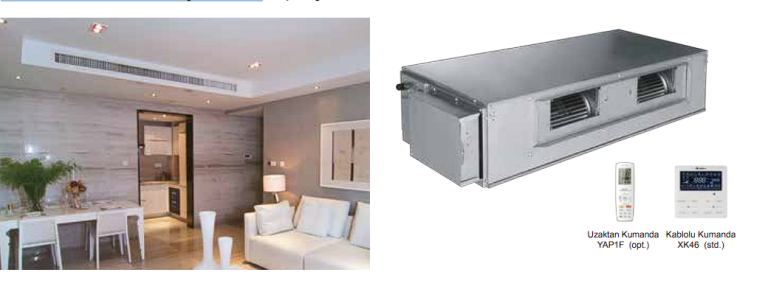 Kanal Tipi İç Ünite Görsel